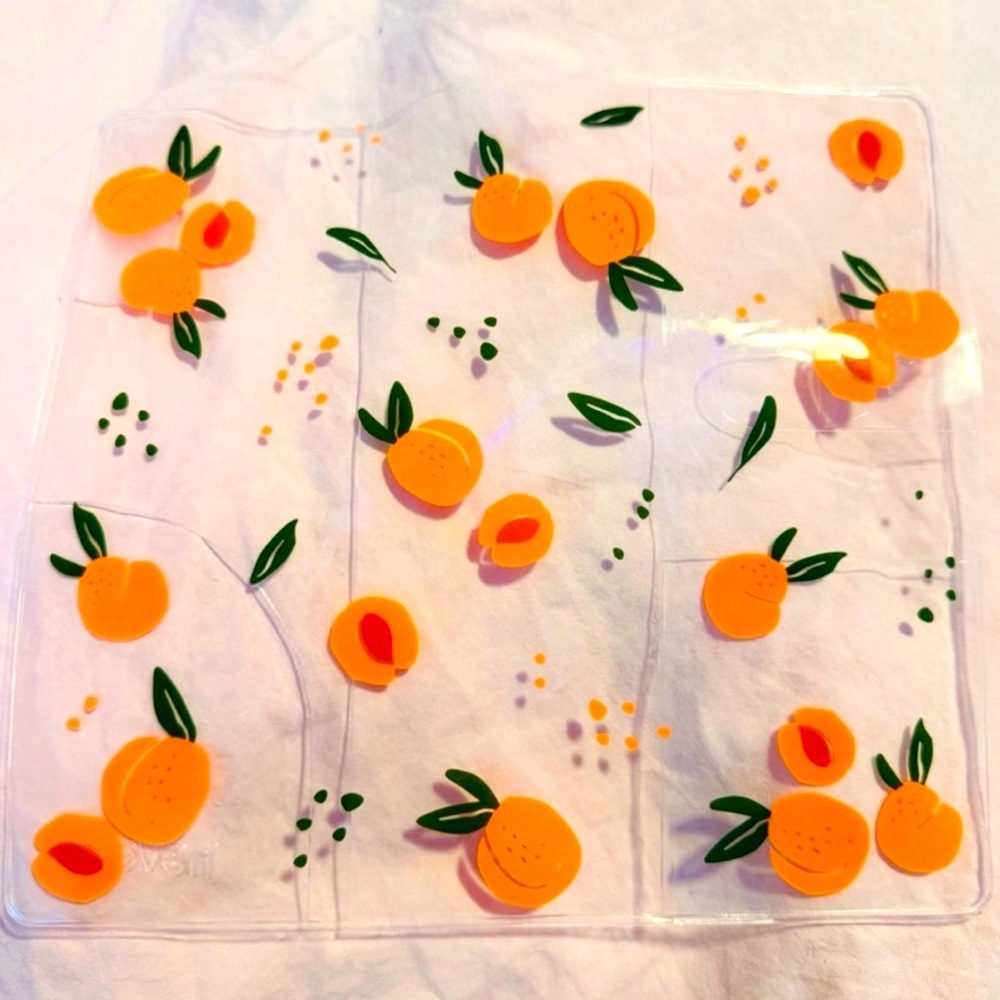 💝sold💝 Hobonichi weeks clear cover Peaches New Planner cover planner stickers